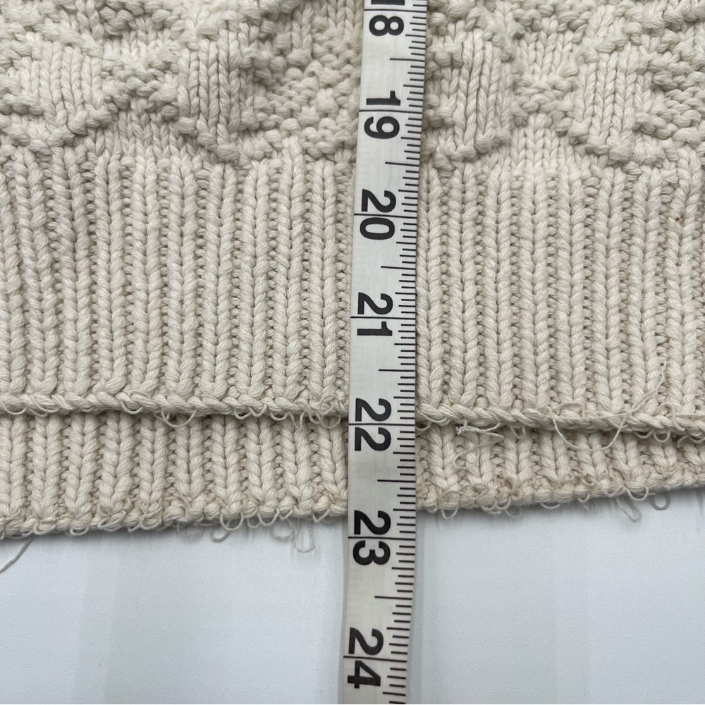 VTG Nautica Sweater Mens Large Wool Blend Fall Hand Knit Retro 90s - Picture 13 of 13